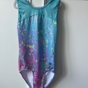 Colorful Kids Splatter Design Matching Set